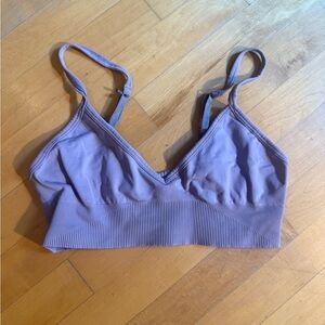 Lululemon Athletica Purple Seamless Bra